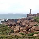 19. Côte de Granit Rose, severozápadní pobřeží z růžové žuly
